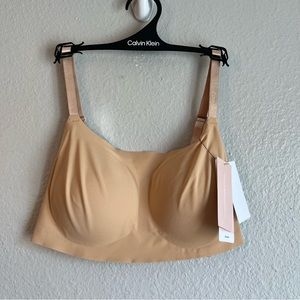 Calvin Klein Invisibles Lightly Lined Seamless Nude Bralette
